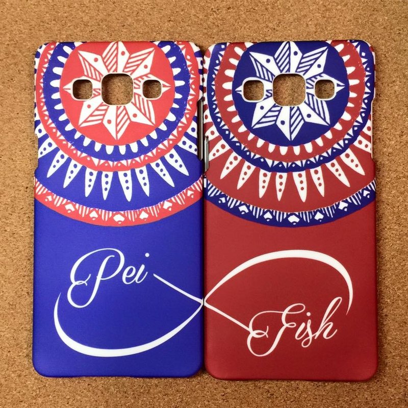 Personalised Phone Cover (Color, Letters... up to you!)
