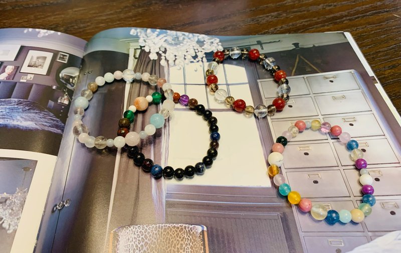 Suddenly "bracelet series" Crystal nourishment money - big smile