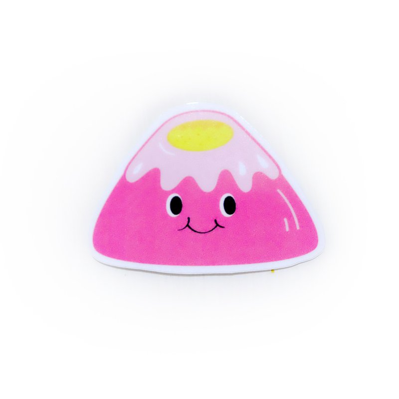 Hill Pudding: Waterproof Sticker