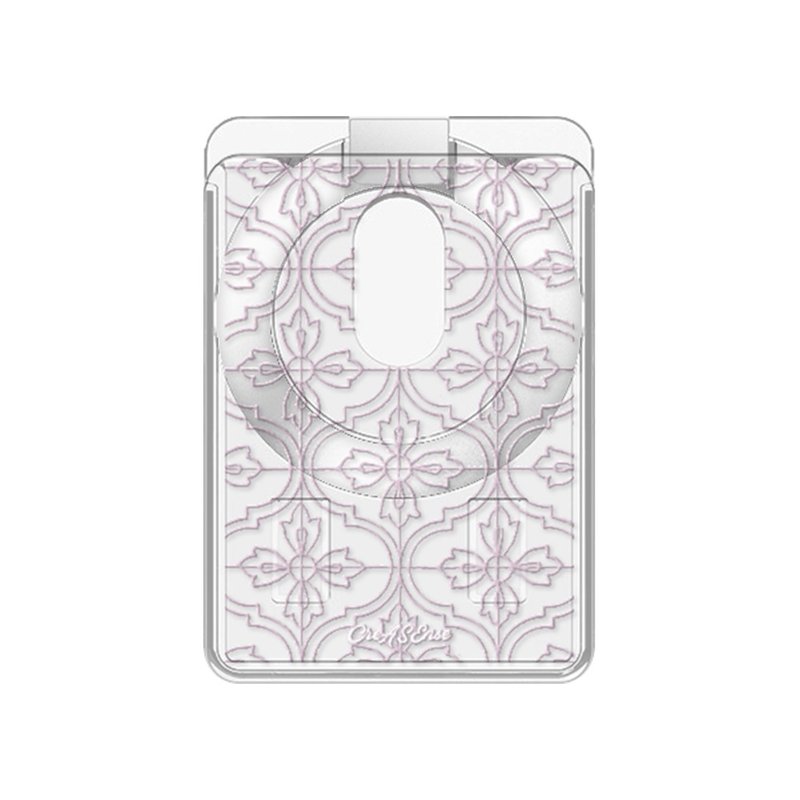 鏡花流彩 透彩花磚系列 磁吸壓克力卡套支架 CSBT03 - 手機配件 - 壓克力 多色