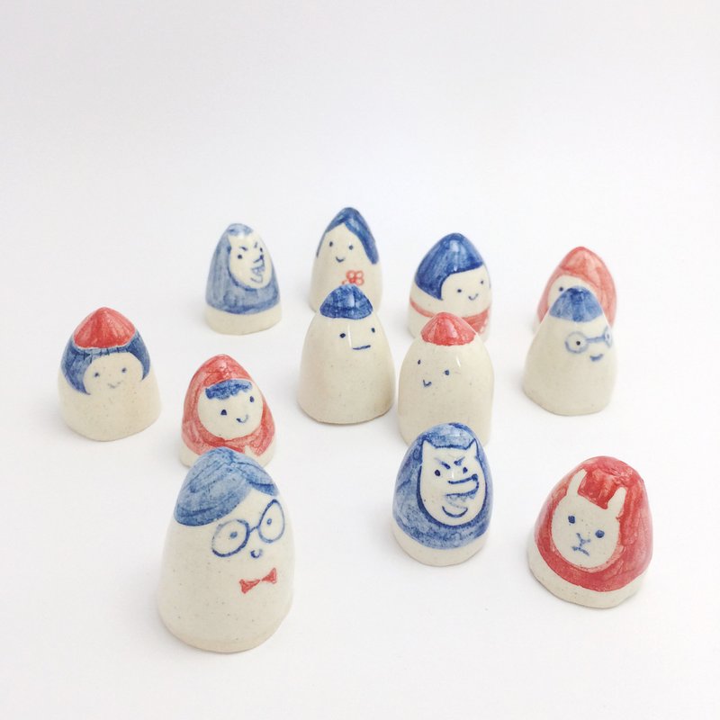 Pointed Cap Elf | Finger Dolls | Two Groups