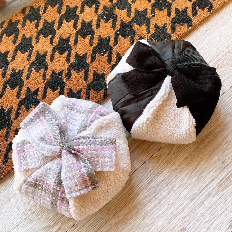 Woolen pumpkin hat