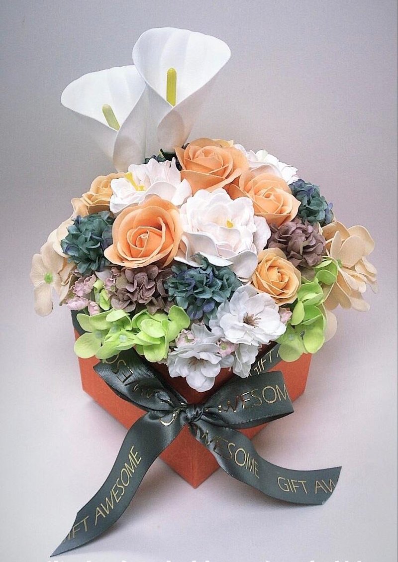 Fragrant Orange Soap Flower