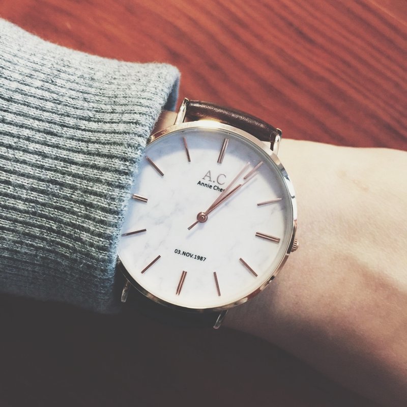 Customized Watches - Designer's Latest Promotion! Marble DIY Surface Watch