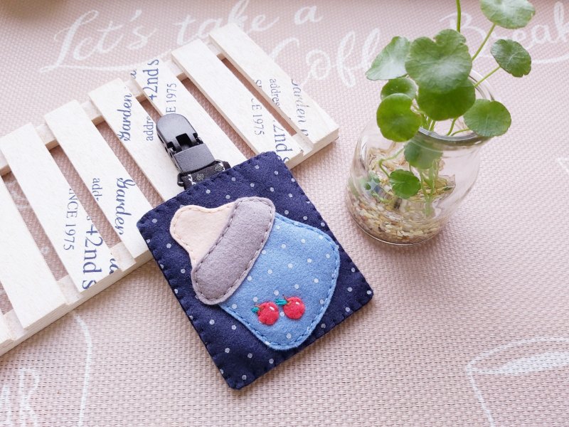 平安符袋~小奶瓶款~不織布 - 平安符袋 - 聚酯纖維 多色