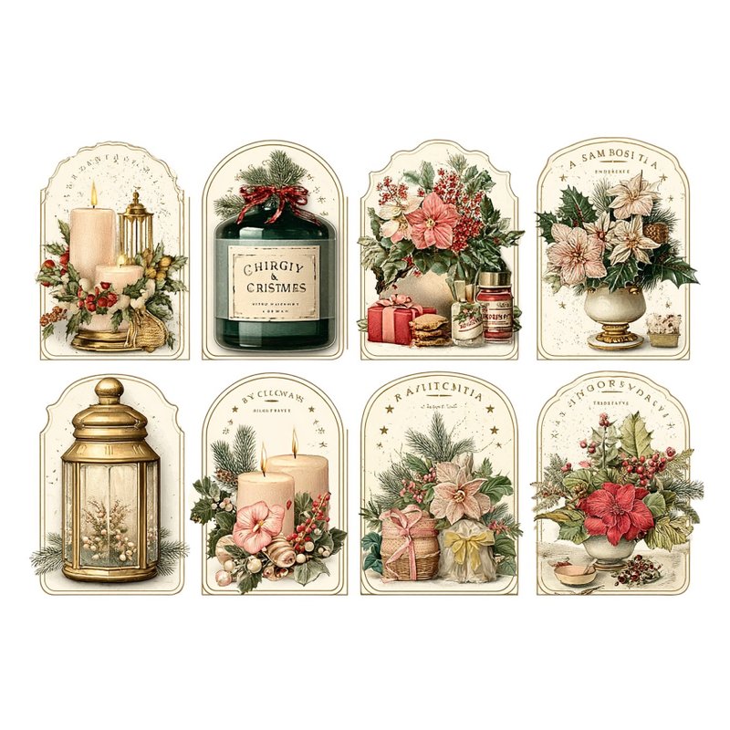 【10月新作3】20-104-0072 チョキペーパー・コラージュ素材 - 貼紙 - 紙