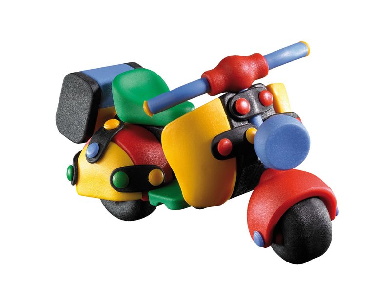 micomic German Exquisite Craft Toy-Retro Motorcycle (Gift Station Storage Box)