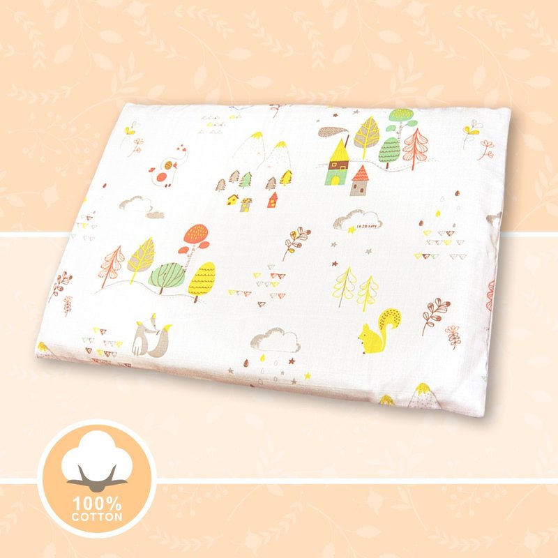 3D breathable plastic pillow - white country