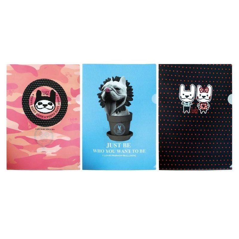 LM000007-MARU-PP L SHAPE FILE FOLDER A4 SIZE