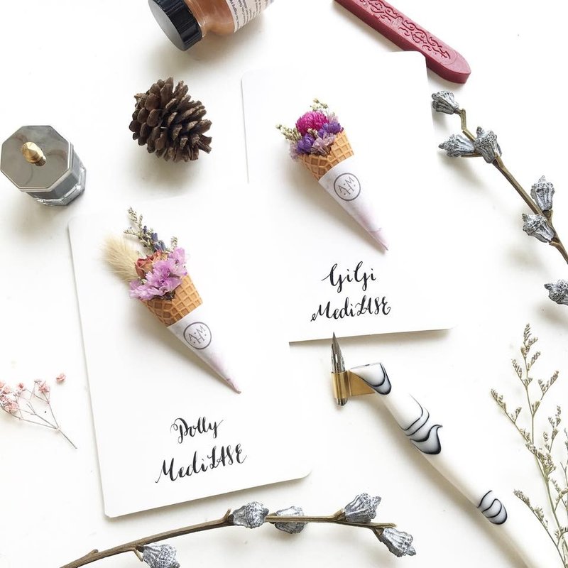 Exclusive orders - Miss Chen Christmas card custom