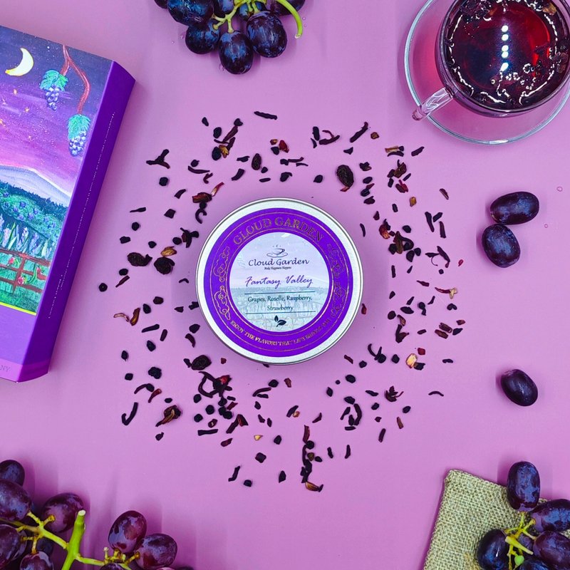 豐富花菁素 | 美容首選 | 夢幻酒莊 花果茶 - 茶葉/茶包/水果茶 - 植物.花