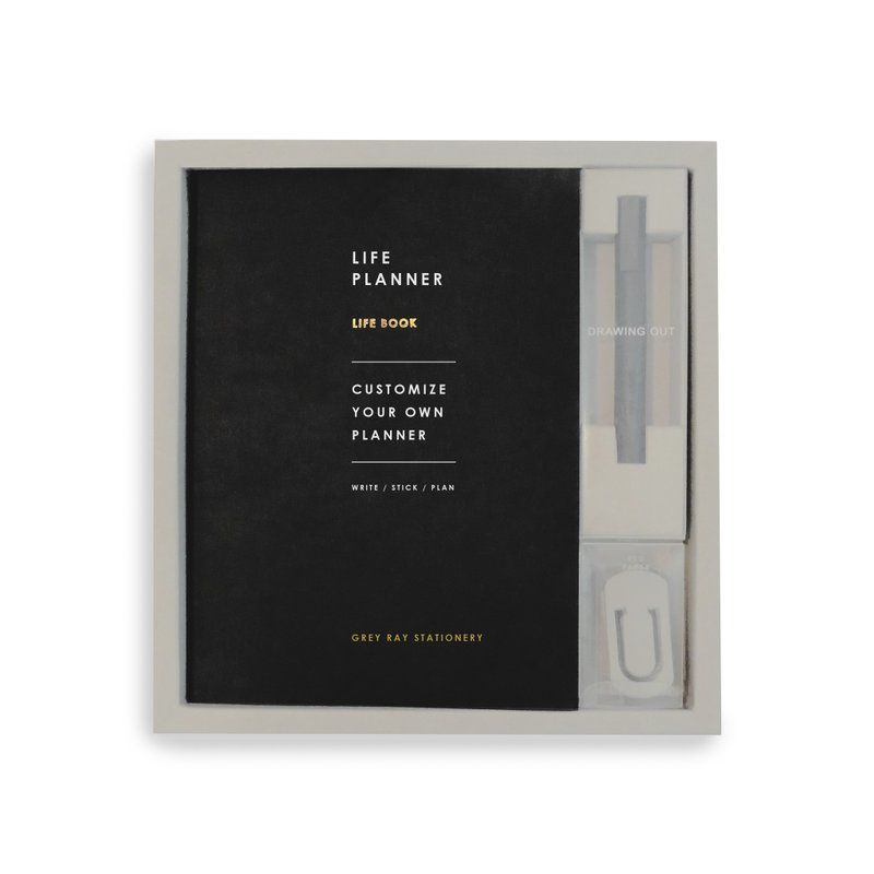 Life Planner Set ( Night Black )
