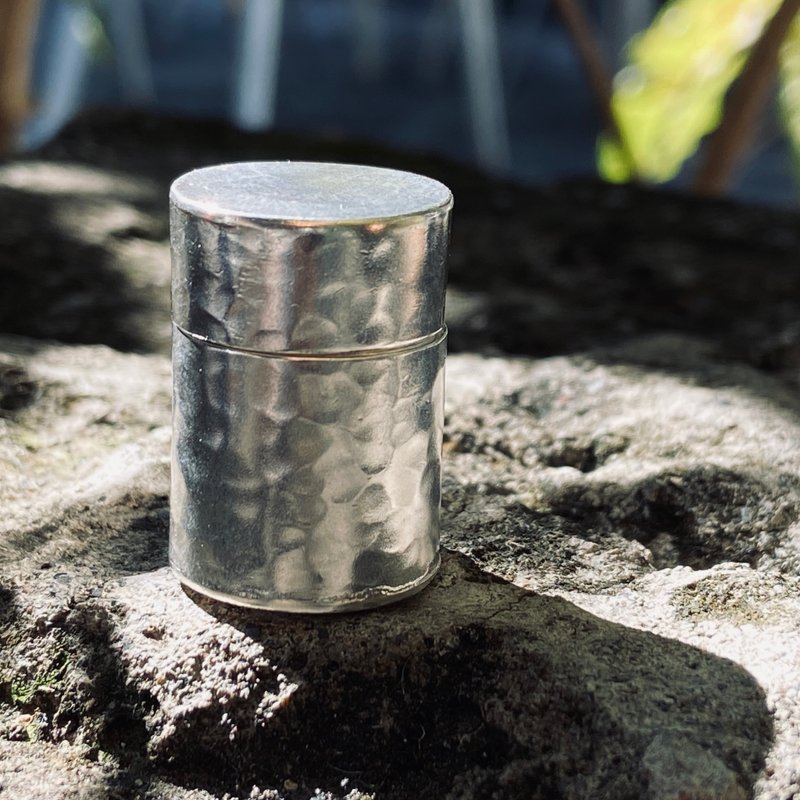 純銀 水波紋 骨灰 罐 S545 - 其他 - 純銀 銀色