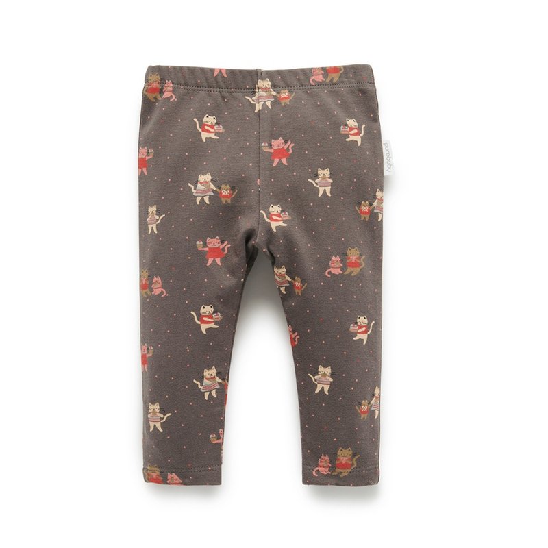 Australia Purebaby Organic Cotton Baby Brushed Leggings-12M~4T