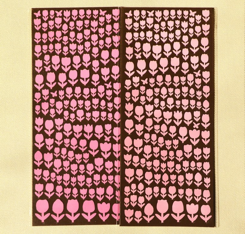Cute Tulip Flower Stickers