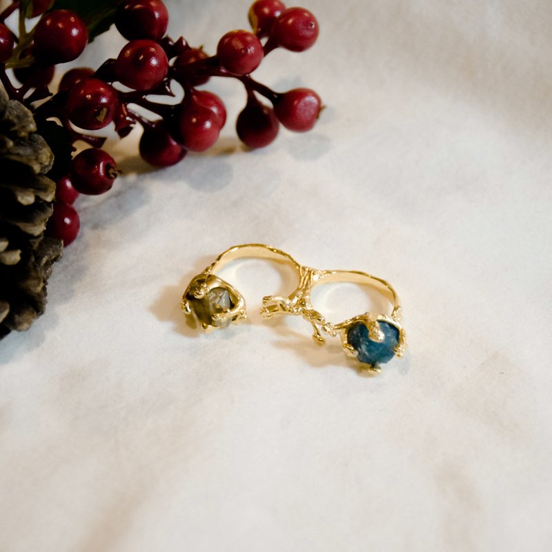 เครื่องประดับ Rockmejewelry รุ่น Double snowball ring
