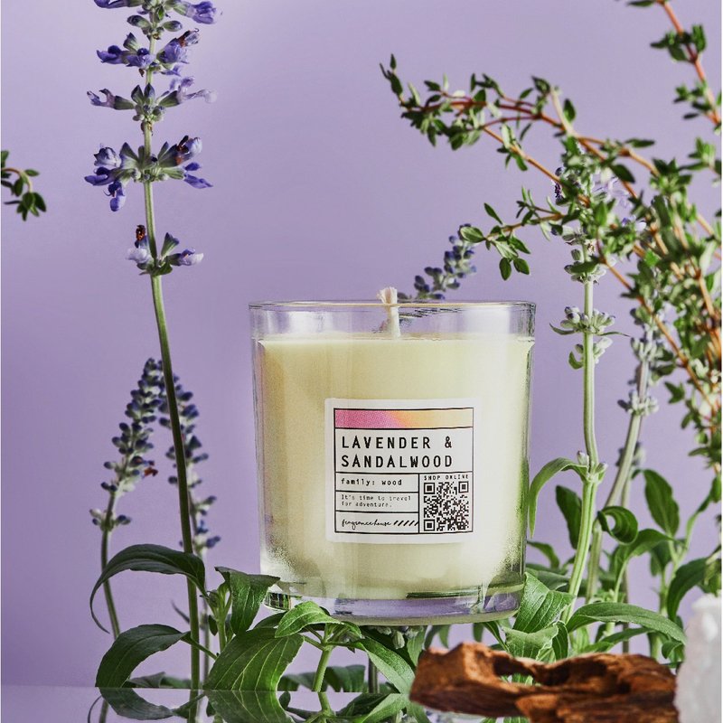 Aromatherapy Candle 150g Poured Candle | Ocean & Cedar • Ocean & Cedarwoo
