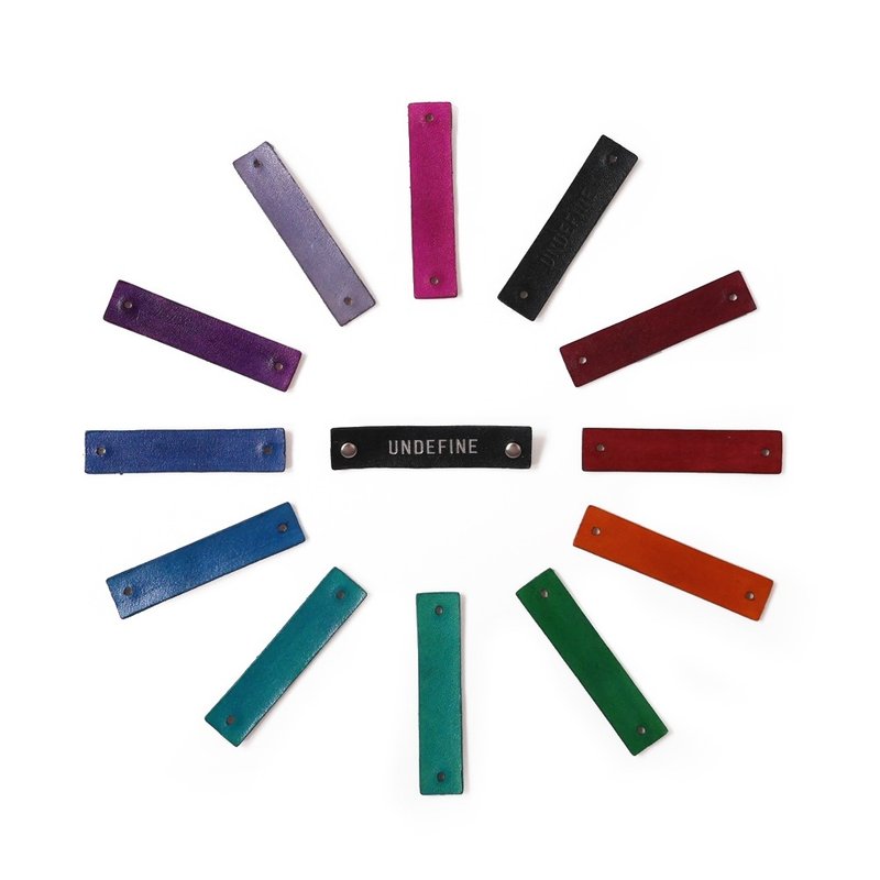 Plus purchase - custom leather label