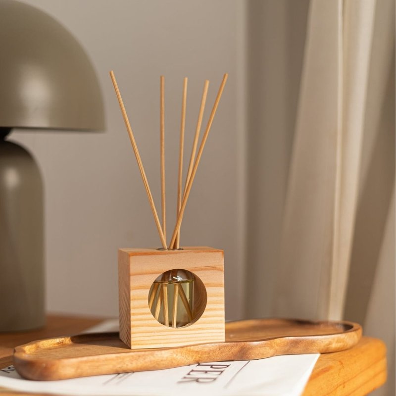 CRISTALINAS小方框室內擴香去味加強版  (30ML)- 暖香茉莉 - 香氛/精油/擴香 - 濃縮/萃取物 綠色