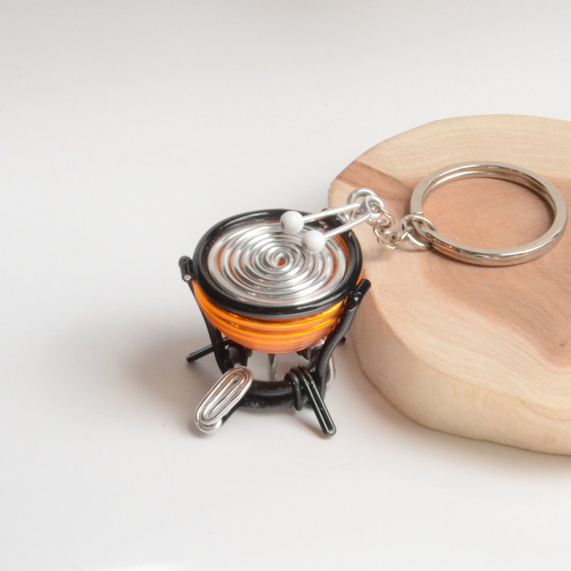 Timpani for Wire Lover Art studio aluminum wire musical instrument timpani key ring