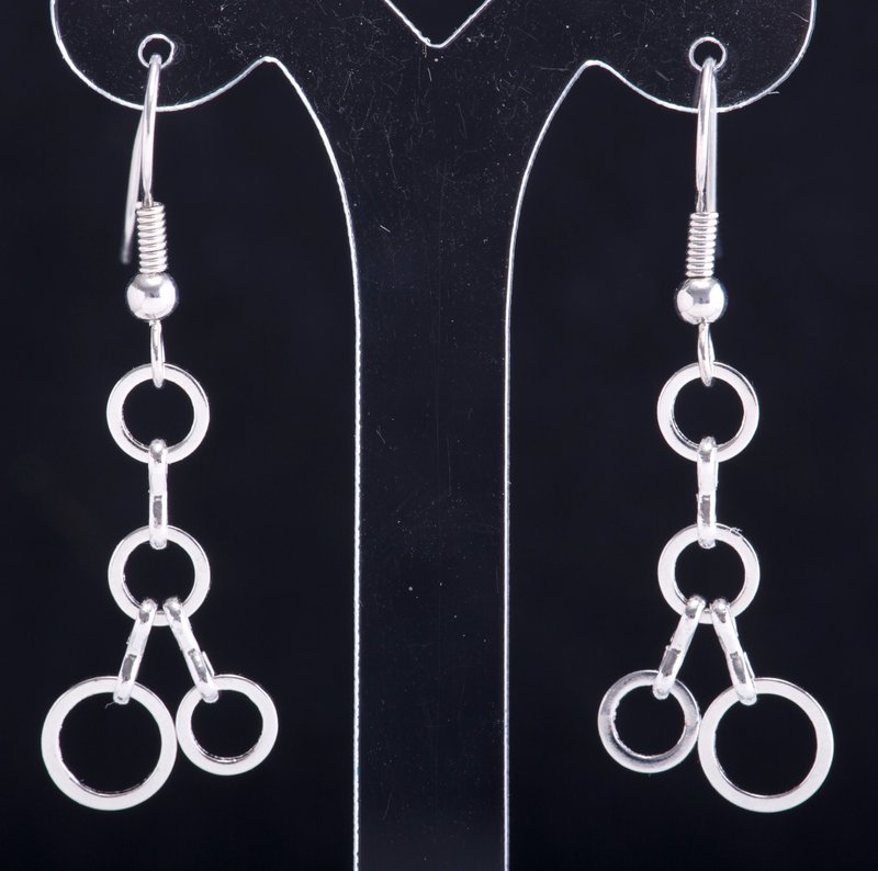 E0177-Own Design-Fashion Sensitive Metal Earrings