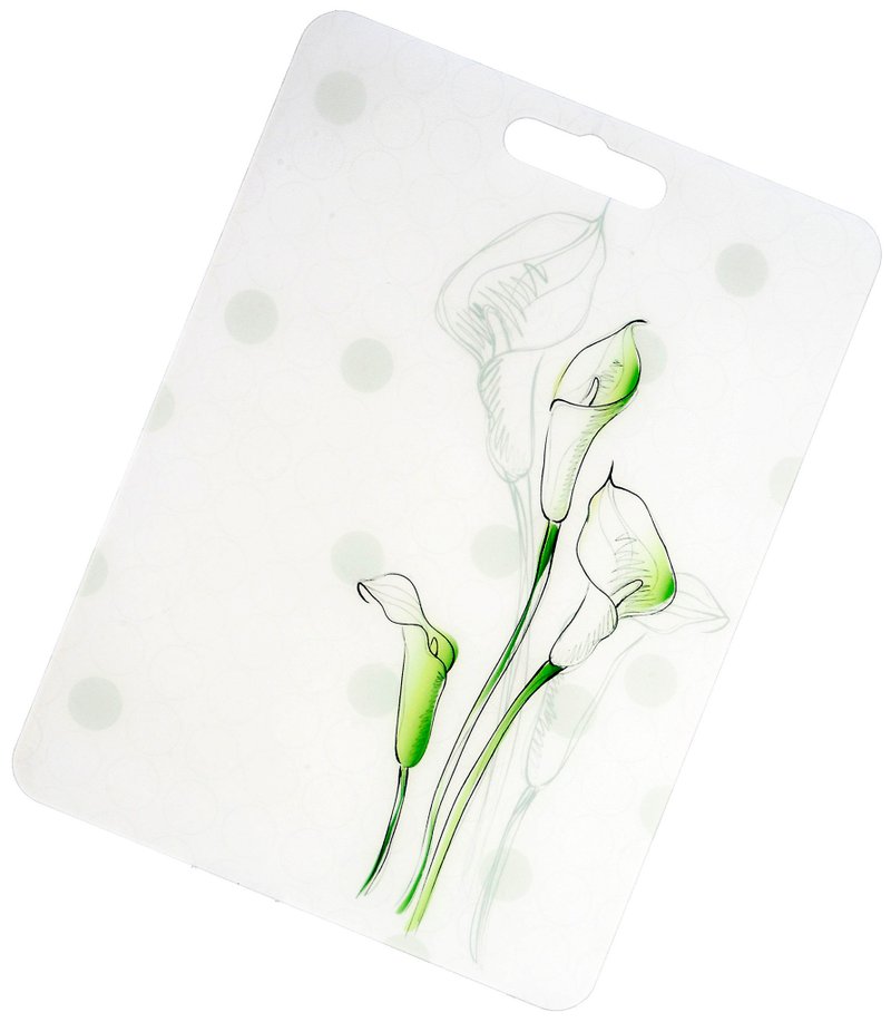Creative cutting board plastic cutting board Alocasia design dining kitchen kitchen supplies camping tableware cultural and creative gifts (in)