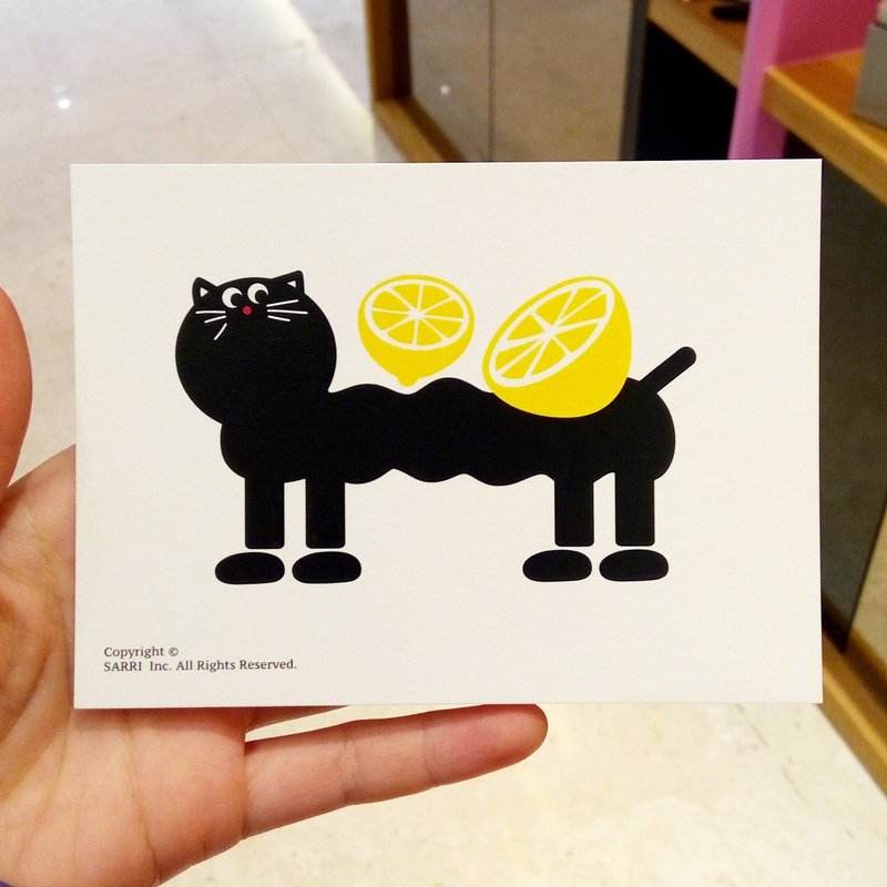 Cold Cat (A3 size poster) Birthday Card Design Coloring Illustrator Picture Card Universal Card Art Art Modern Lover Love Cute Taiwan