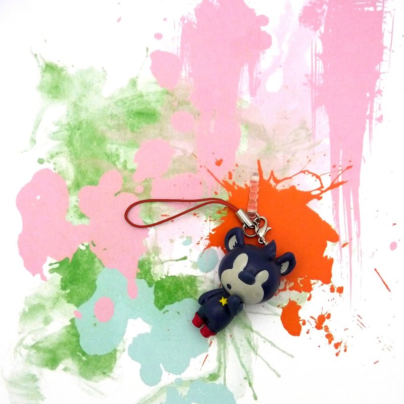 《数量限定》CARRYING STRAP : BABY KUMUMU(RED BRAID)