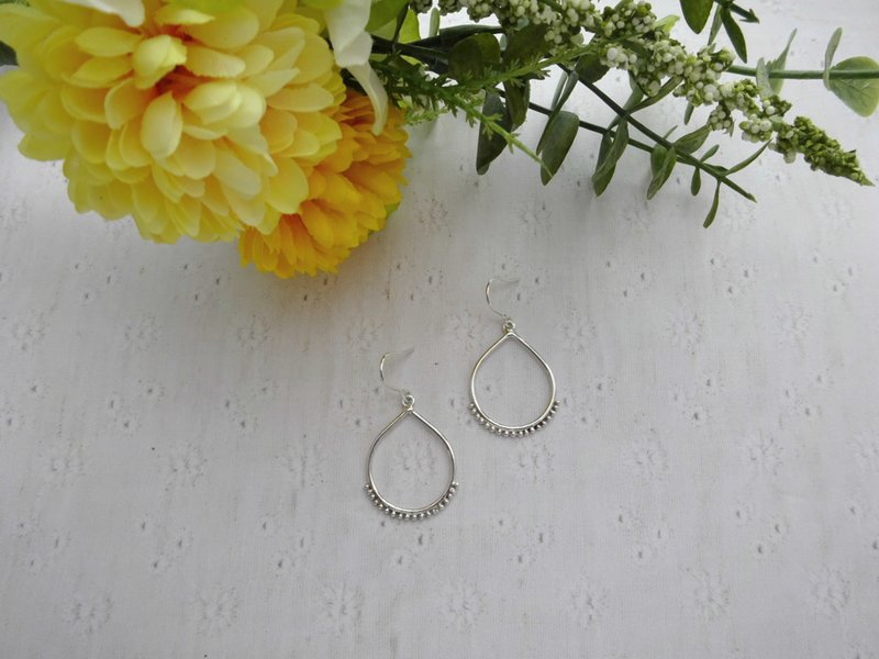 Crushed earrings