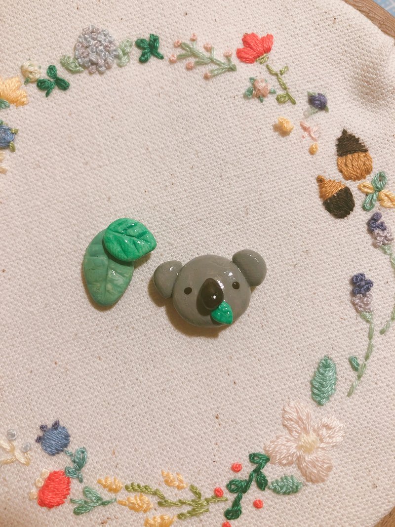 Cute koala bear earrings