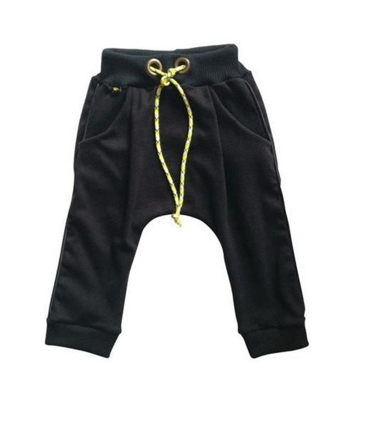 Black baby sport trousers