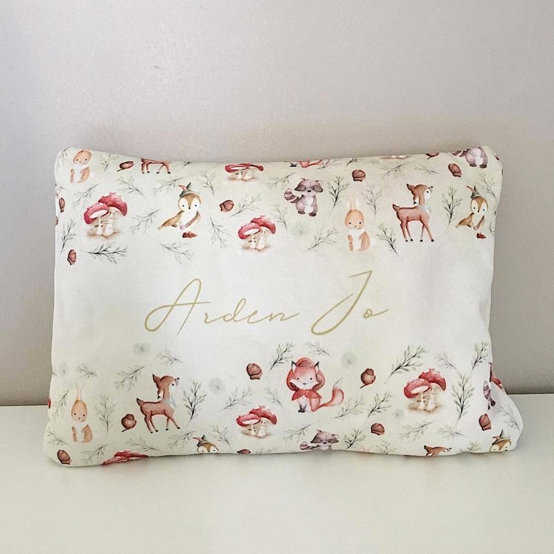 Woodland Baby Bolster and Pillow Gift Set