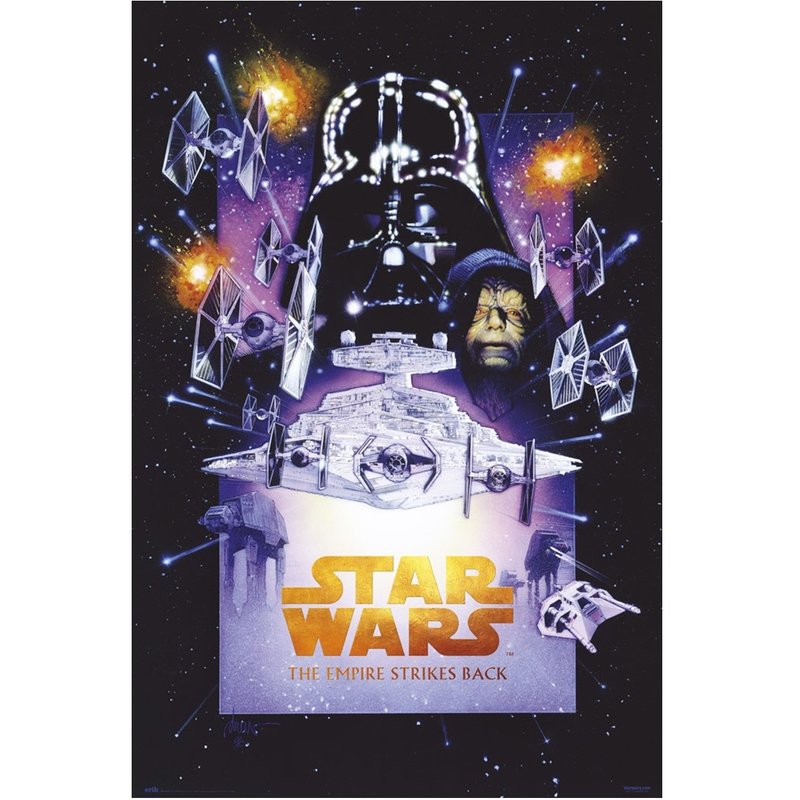 【星際大戰】Star Wars 星際大戰五部曲 帝國大反擊 特別版海報 - 海報/掛畫/掛布 - 其他材質 多色