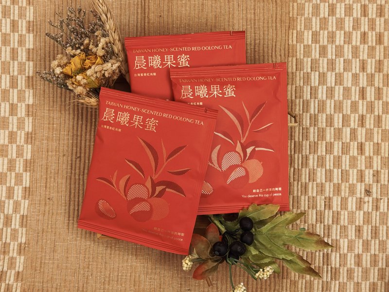 晨曦果蜜 台灣蜜香紅烏龍  盒裝 - 茶葉/茶包/水果茶 - 植物.花 多色