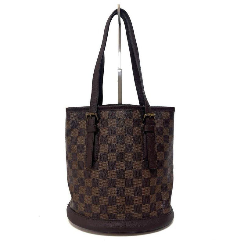 本物 Louis Vuitton ルイヴィトン マレトートバッグ ショルダーバッグ ダミエ エベヌ N42240 中古 - 手提包/手提袋 - 其他材質 咖啡色