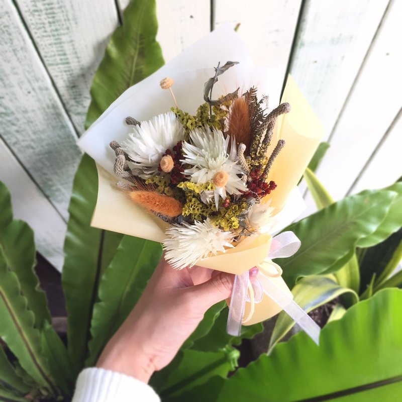 WTF eternal flower dry flower Valentine's Day birthday graduation gift small bouquet natural country color