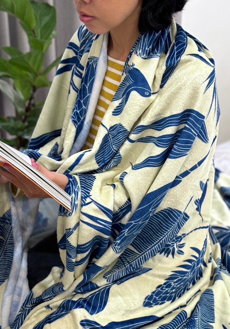 aLoveSupreme_Blankets Large_南非雙面刷毛親膚蓋毯_非洲植物園 - 棉被/毛毯 - 其他材質
