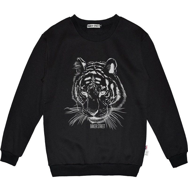 British Fashion Brand -Baker Street- Tiger Printed Sweatshirt