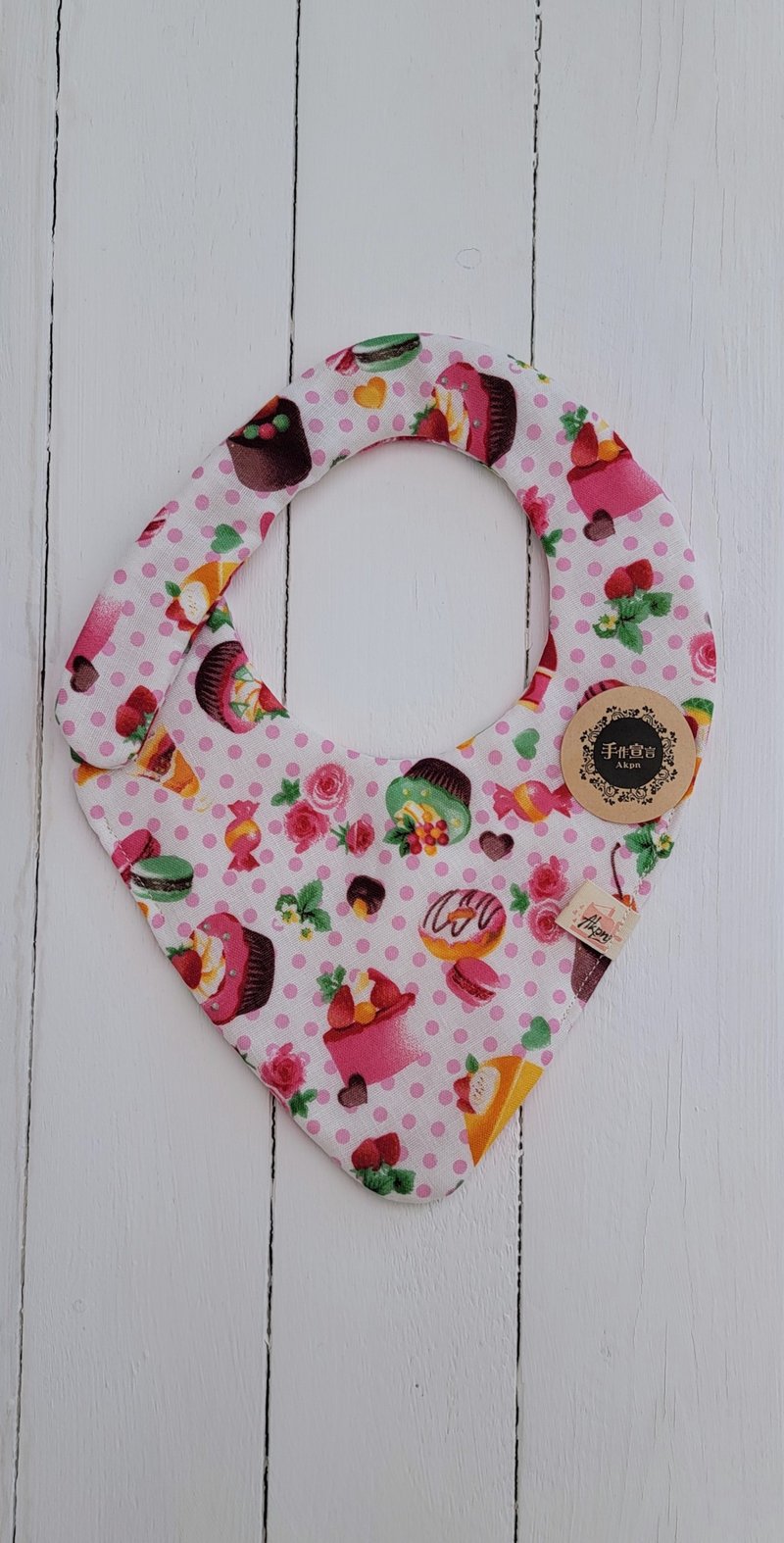 Playing cards - thick cotton and four-layer yarn 100%cotton double-sided molding bib. Saliva towel. A total of six layers