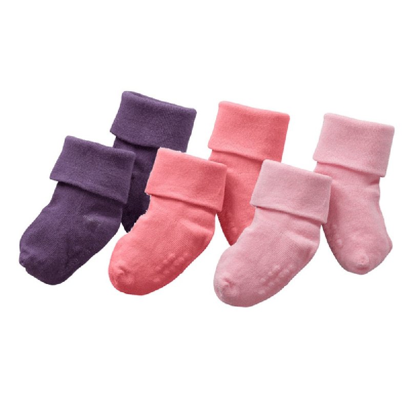 American Babysoy-Shu cotton socks (3 in)_Purple powder series (147PE, PL, EG)