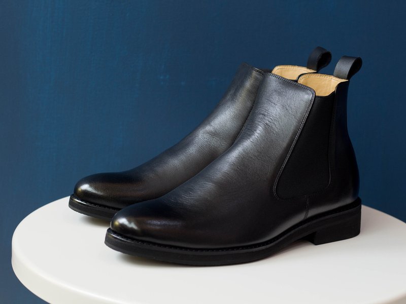 LANNY LANEY / Full Black Sparrow Hi Boots _ Male
