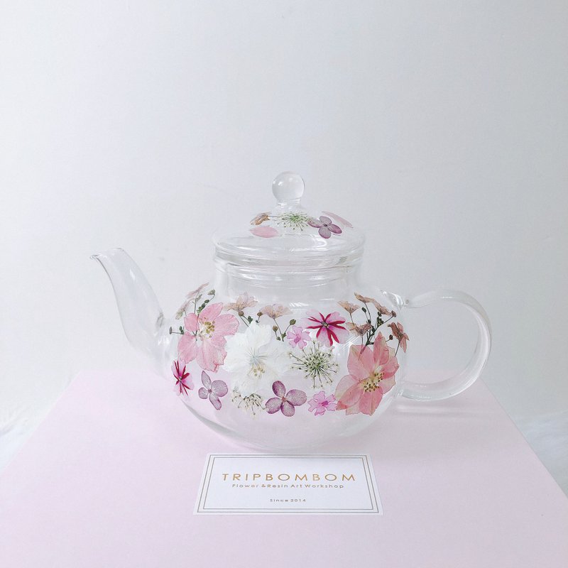 押花茶壺 | 禮物禮盒