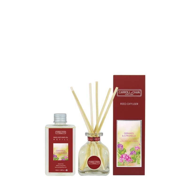 【Geraniol & Citronella】100ml Geraniol & Citronella Reed Diffuser