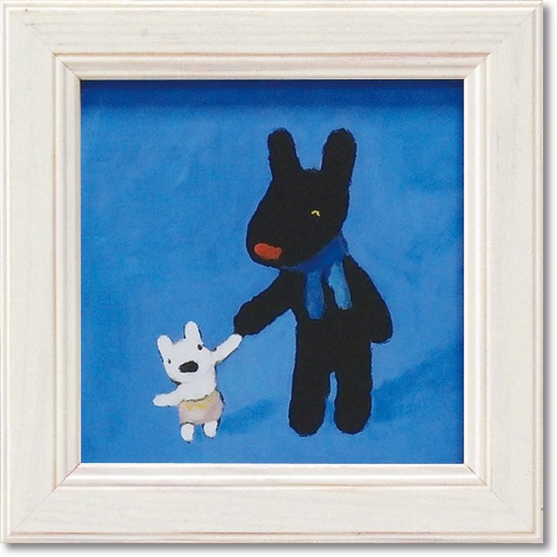 "Lisa and Caspian" mini - box copy painting - dental language