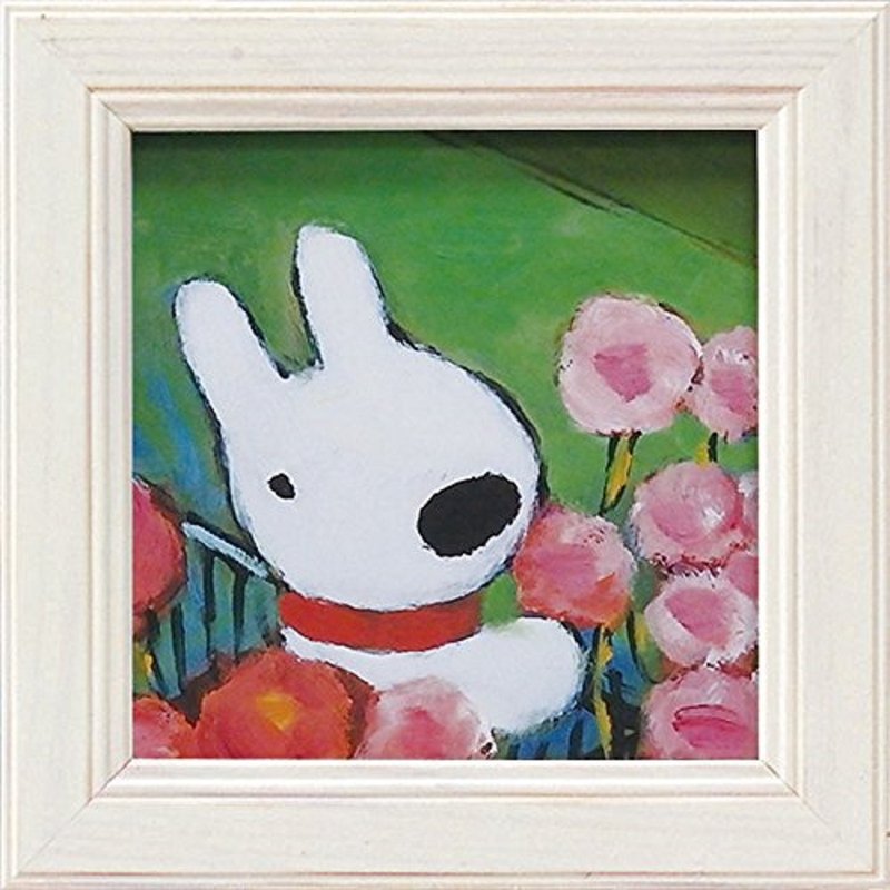 Lisa and Casper-Miniature Framed Copy Painting-Gift for Mom