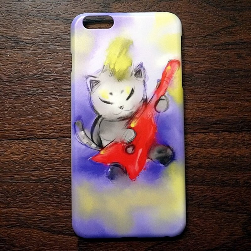 Drawing Cat Rock Cat Videos about David iPhone (i5.i6s, i6splus.I7.I7plus) / Android (Samsung, Samsung, HTC, Sony) designer mobile phone shell / protective cover / kitty cat phone shell