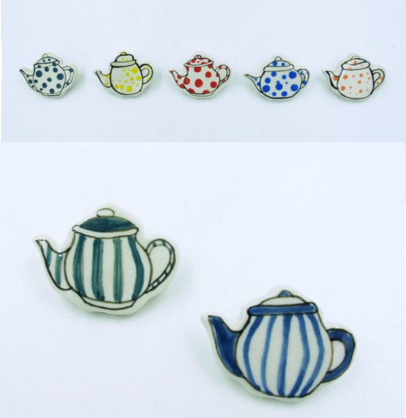 50 pieces of teapot pins