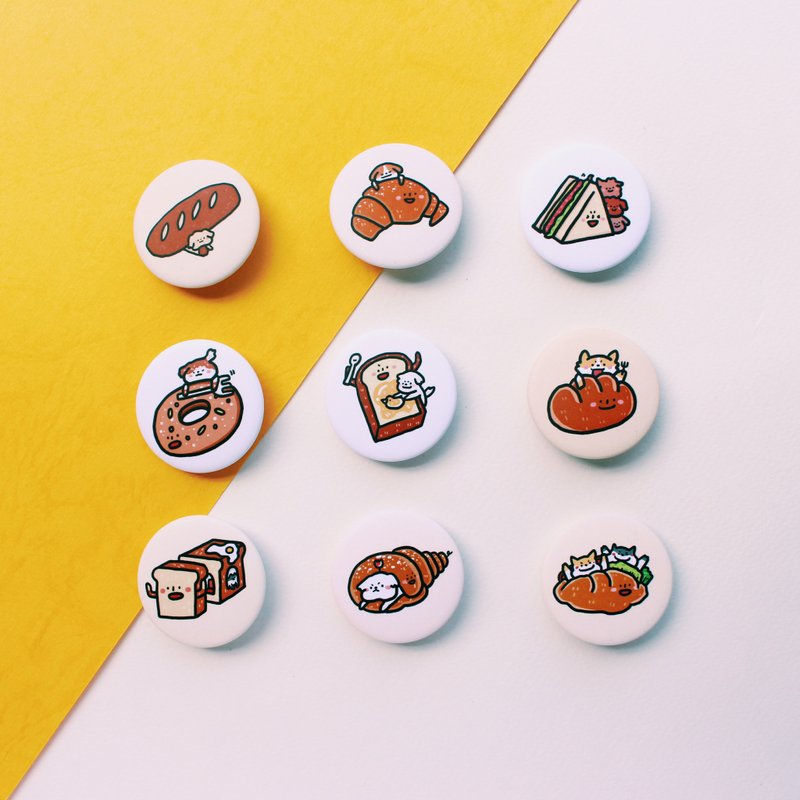 A pile of bread / badge