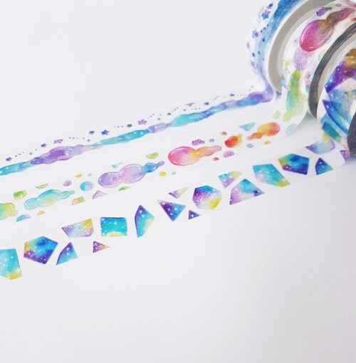 Mercury sugar paper tape set