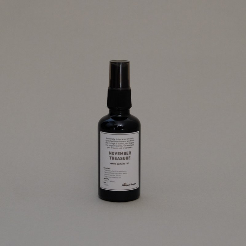 NO'7 - NOVEMBER TREASURE / Textile Parfum